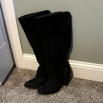 Vince Camuto Black Suede Knee High Boots, Women's Sz 8 Photo 1