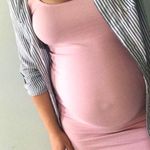 Forever 21 Size Xs Blush Pink Bodycon Photo 0