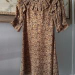 Doen Lady Emma Floral Baudoin Dress Yellow Size XS Photo 1