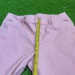 Old Navy Women's 8 Soft Baby Pink Cropped Capri Pixie Mid-rise Dress Pants Photo 2