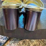 Farm Rio  Sandal Womens 10 Metallic Gold Pewter Strappy Block Heel Slip On Shoes Photo 6