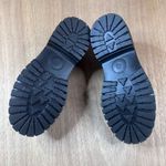 Serra Womens Chunky Loafers Size 9 Black Lug Sole Chain Detail Preppy Photo 4