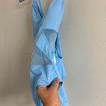 Bleu Rod Beattie NWT Women's Don’t Mesh with Me V-Neck One-Piece in Skyline 12 Photo 5