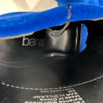 Bar III Cobalt Blue Dillian Peep Toe Stiletto Zip-Up Dress Shootie size 5 Heeled Photo 7