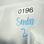 Sandro Paris Rozabel Black Lace Neck Sleeveless Sheath Dress Women Size FR2 US 6 Photo 14