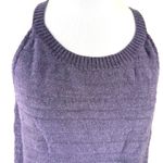 Smartwool  Women's Purple Halter Wool Sleeveless Sweater Shirt Photo 1