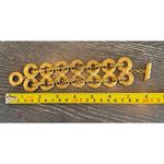 Fendi Vintage  Gold Bracelet 1990s Women's Fashion Jewelry Photo 2