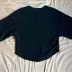 Citizens of Humanity  Black V-Neck Sweatshirt Photo 5