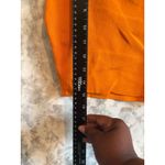 ZARA Knit Orange Sleeveless Cropped Ribbed Casual Tank Top Small Photo 4