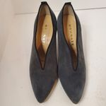 Brunate Dark Grey and Black Suede High Heels Size 38.5 Photo 1