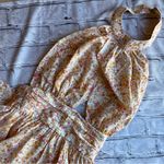 Pink Lily Pink Lilly Dress Long Micro Floral Halter Neck Small Maxi Cottage Core Dainty Photo 9