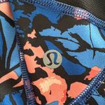 Lululemon Inspire Tight II cropped blue black and orange -like new size 6 Photo 5