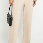 Few Moda $89 New  Caara Rib Knit Pants - Cream - Small Photo 0