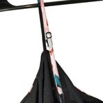 Candie's  Black Floral Spaghetti Strap V-Neck Long Maxi Dress Women Sz XS Photo 7