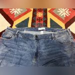 Lane Bryant Skinny Jeans Plus 26 Embellished Flex Magic Waistband Floral Raw Hem Photo 6