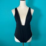 Mara Hoffman NWT Audrey One Piece Deep Cut Swimsuit Swim Surf Paddle Size L Photo 3