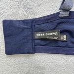 Torrid Curve 44D Blue Heather Bra Plus Size Back Smoothing Everyday Comfort Photo 6
