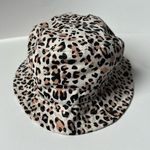 Urban Outfitters NWOT Leopard Cheetah Print Bucket Hat One Size Fits Most Photo 0