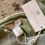 CAROLINE CONSTAS NWT Mint Green Ombre Sequin V Photo 10