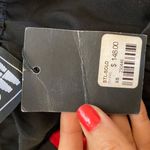 LF Satin Black And Red Stripe Pants Photo 6