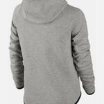 Nike Gray cropped zip up sweatshirt Photo 1