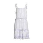 Rails  Sandy Blue Striped Sleeveless Ruffled Sundress Dress Size‎ Medium Photo 1