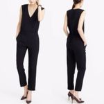 J. Crew Suiting Lightweight Black Jumpsuit Size 8 Photo 1