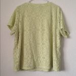 Sag Harbor FINAL MARKDOWN Ladies  Woman Lace Overlay Top (2X) Photo 4