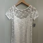 Wild Fable Short Sleeve Maxi Dress White Lace Size S Photo 1