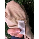 Faherty  TAN LINEN AND TENCEL STRAIGHT LEG PANTS SZ LARGE Photo 4