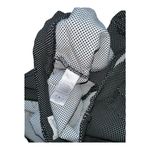 SJL Apparel women’s medium black mini skirt with white polka dots 28” Photo 6