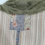 Freelance Boho Cottagecore Raime Crochet Patchwork Knit Vest Women's Medium Green Photo 4