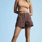 PacSun Brown Cargo Shorts Photo 2