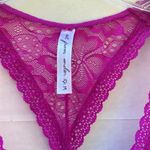 Urban Outfitters  out from under Womens size medium bright pink lace bralette Photo 4