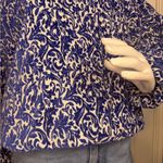 Dries Van Noten .Capo Paisley Jacquard Gathered-hem Shirt In Blue. Photo 4