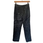 Lafayette 148  Black Wool Jacquard Pants Photo 6