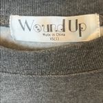 Wound Up Too Tired to Function Sweatshirt Comfy Lightweight Gray New Photo 3