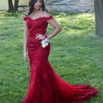 Red Prom Dress Photo 1