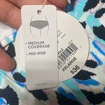 Decree Blue Leopard Print Twist Front Top Bikini Set 2 Piece Size XXL Photo 4