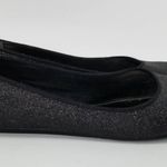 Nina The Touch Of Womens Shimmery Glitter Ballet Flats Shoes Black Slip On 8 X Photo 0