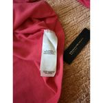 Donna Karan  Active Pink Zip Hoodie Bell Sleeves Drawstring Cuffs Women’s M Photo 4