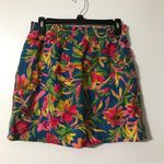 Very J J. Crew Floral Skirt Photo 0