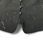 Jones New York Vintage Beaded Vest | Boho Indie Y2K Layering Piece Photo 6