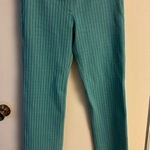Betabrand NWOT  Pull On Dress Pant Yoga Pants Pinstripe‎ Blue Boot Cut Size S Photo 0