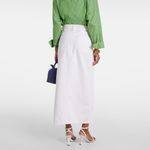 AGOLDE  Leif Denim Maxi Skirt (30) Photo 1