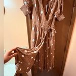 Anthropologie NWT  Maeve Bernice Polka Dot Wrap Dress Photo 6