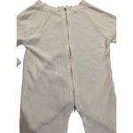 ZARA  Knit white sweater with zip up back sz medium Photo 4