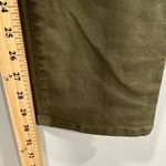 Eddie Bauer  Modal Tencel Curvy Slim Straight Stretch Dark Green Jeans 14 Photo 7
