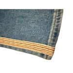 Loft  Skinny Jeans Medium Wash with Striped Detailing Size 28 Petite Photo 7