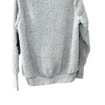 Marc New York Performance Gray Sherpa Pullover Women L Fleece Funnel Neck Cozych Photo 14